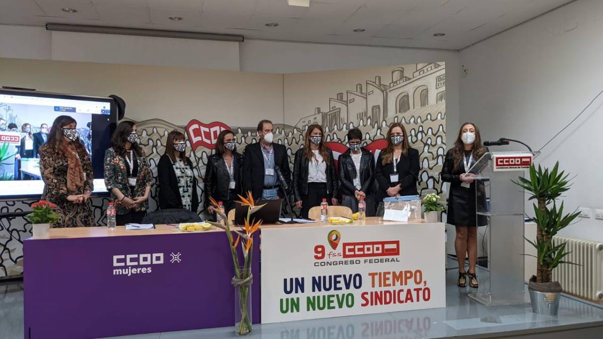 Arantxa Cosso, reelegida secretaria general de la Federacin de Sanidad y Sectores Sociosanitarios de CCOO en Cantabria