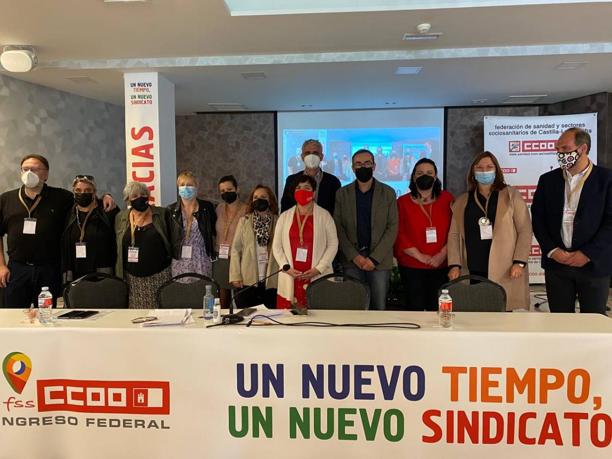 Galera de imgenes del 9 Congreso de la FSS-CCOO Castilla La-Mancha