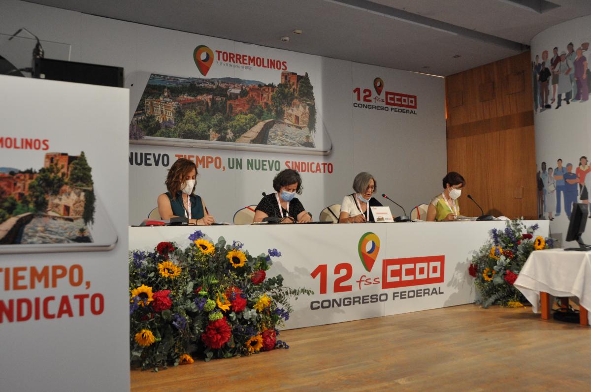 Galera de imgenes del 12 Congreso de la FSS-CCOO