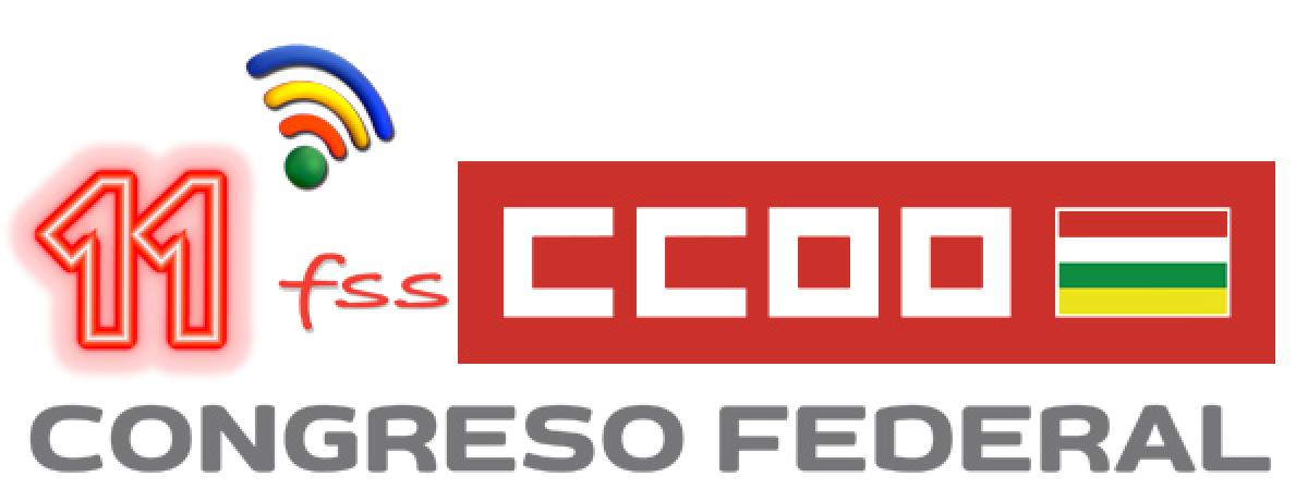 Logo FSS-CCOO La Rioja 11 Congreso