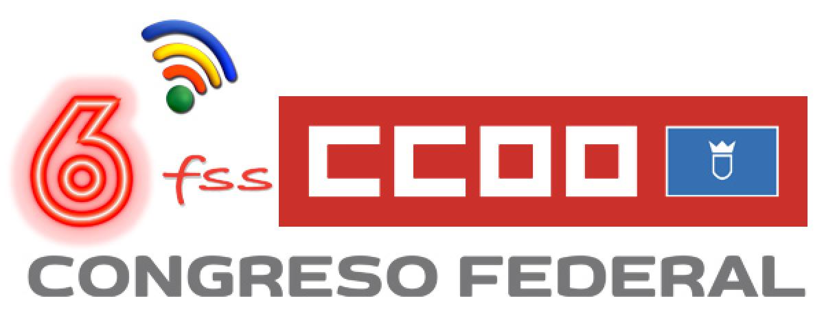 Logo FSS-CCOO Melilla 6 Congreso