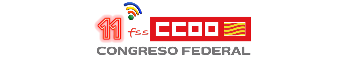 Logo 11 Congreso FSS-CCOO Aragn