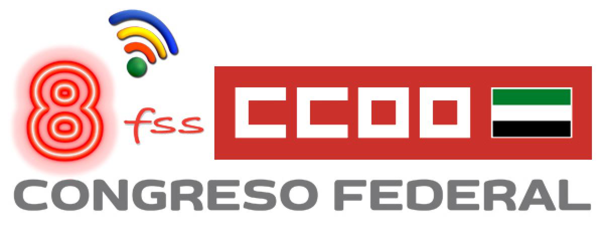 Logo FSS-CCOO Extremadura 8 Congreso