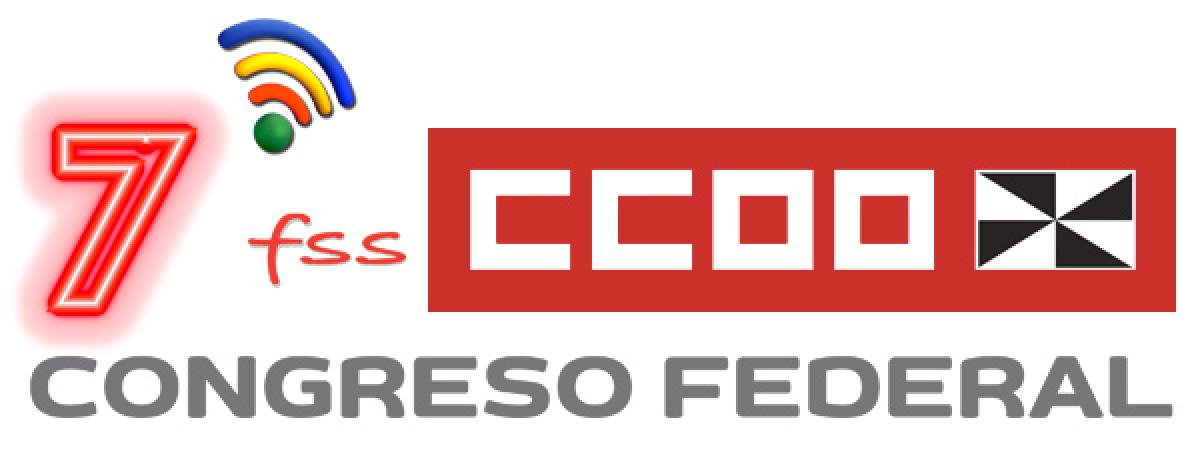 Logo FSS-CCOO Ceuta 7 Congreso