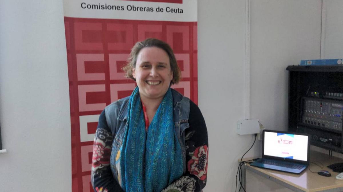 Carolina Gallego Luque, nueva secretaria general de la FSS-CCOO de Ceuta