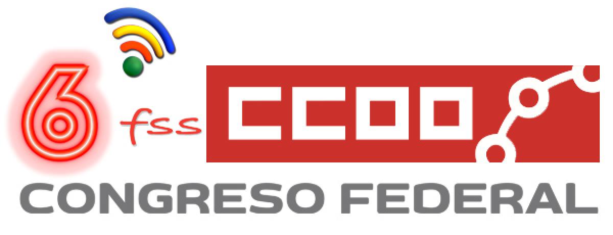 Logo FSS-CCOO Navarra 6 Congreso