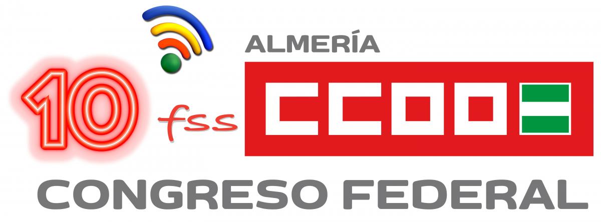 Logo FSS-CCOO Almera 10 Congreso