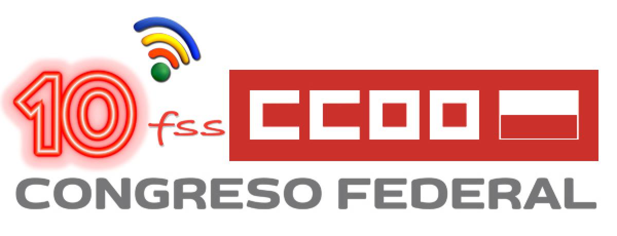 Logo FSS-CCOO Cantabria 10 Congreso