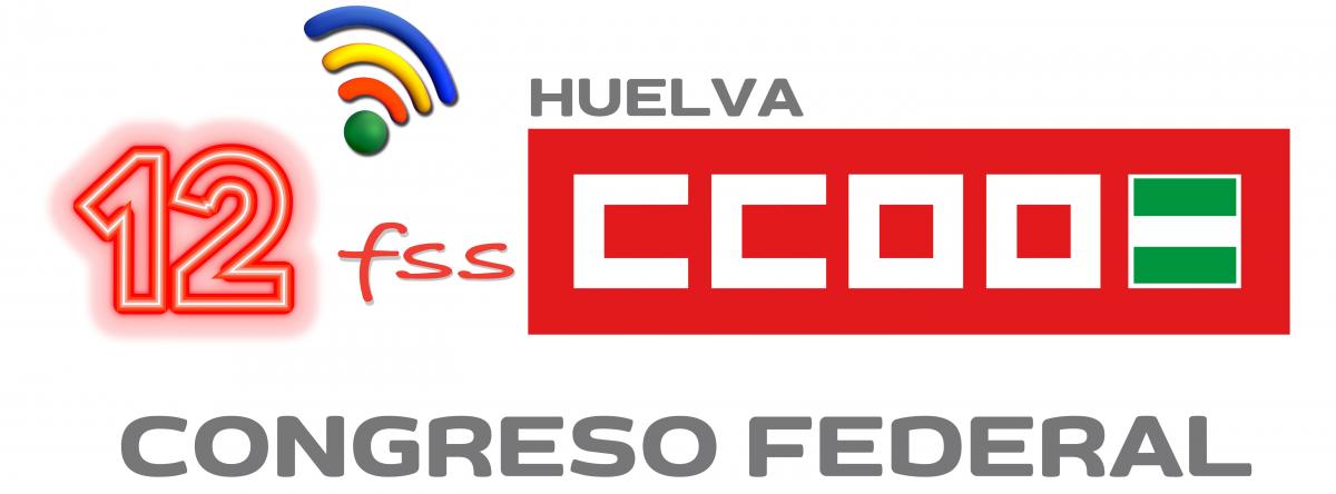 Logo FSS-CCOO Huelva 12 Congreso