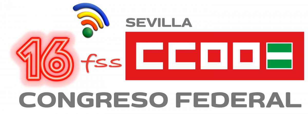 Logo FSS-CCOO Sevilla 16 Congreso